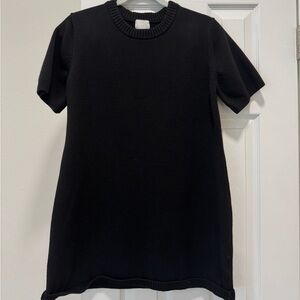 H&M Black Ribbed Knit Sweater